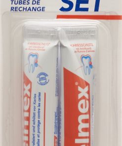 ELMEX TRAVEL SET Refill Zahnpasta 2 x 12 ml