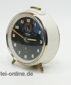 Junghans TRIVOX Silentic Wecker | Vintage Mechanische Uhr | Reisewecker – Made in Germany